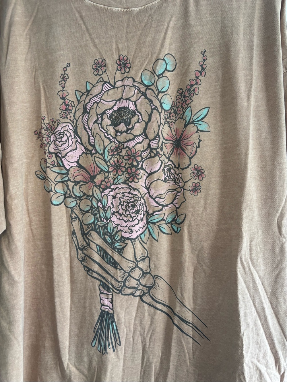 American Eagle Skeleton Graphic Shirt - Picture 2 of 6